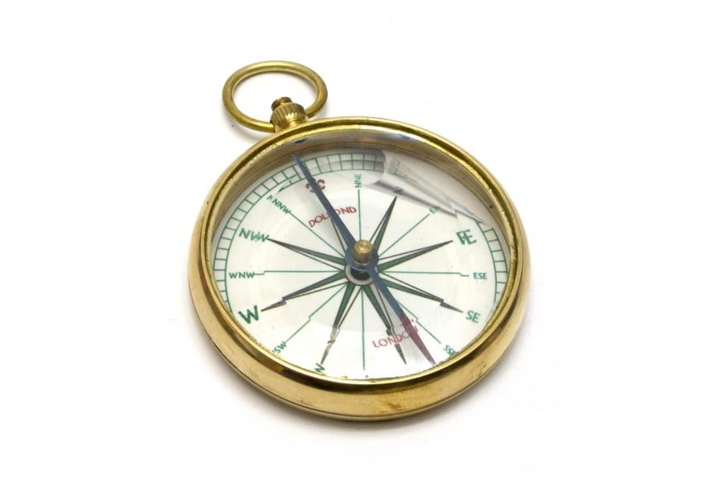 Компас Dollond London d 5,5x1,5 см Бронзовый (29286)