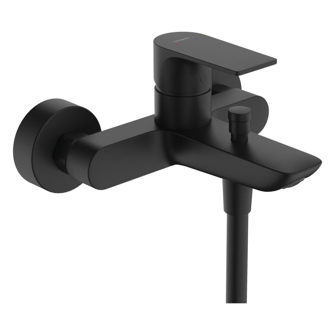 Смеситель для ванны Hansgrohe Rebris E однорычажный Черный матовый (72450670)