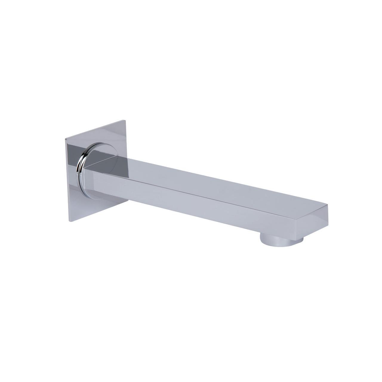 Излив для систем скрытого монтажа Qtap Vytok прямоугольный 180 мм Chrome (QTVYT246CRM45932)