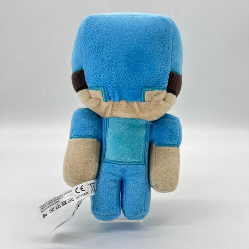 Мягкая игрушка плюшевая Стив в алмазной броне из игры Minecraft 20 см (2579221971) - фото 9 Мягкая игрушка плюшевая Стив в алмазной броне из игры Minecraft 20 см (2579221971) - фото 9