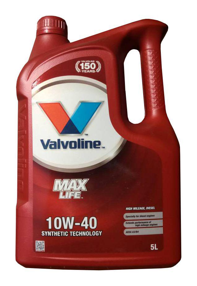 Моторна олива Valvoline Maxlife Diesel 10W-40 5 л - фото 1