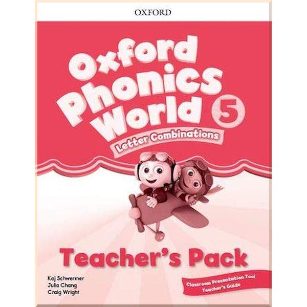 Книга Julia Chang/Craig Wright "Oxford Phonics World 5 Teacher's Pack with Classroom Presentation Tool" (ISBN:9780194750615)