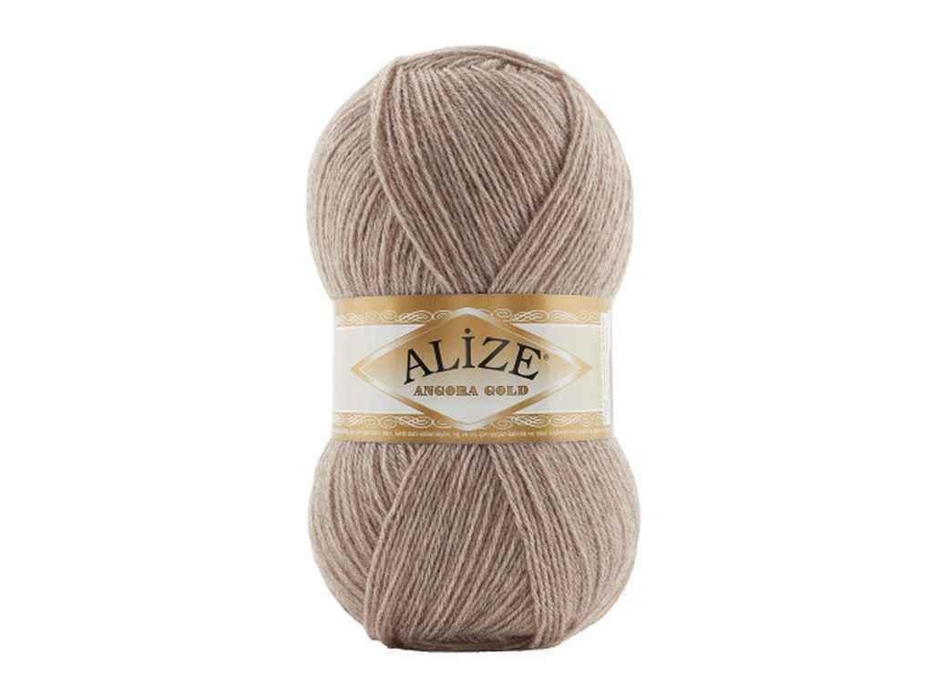 Пряжа Alize Angora Gold 20% хлопок 80% акрил 100 г 550 м 5 шт. цвет 461 (1106804)