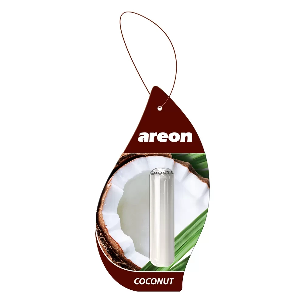 Ароматизатор на зеркало Areon Liquid Coconut 5 мл (LR18)