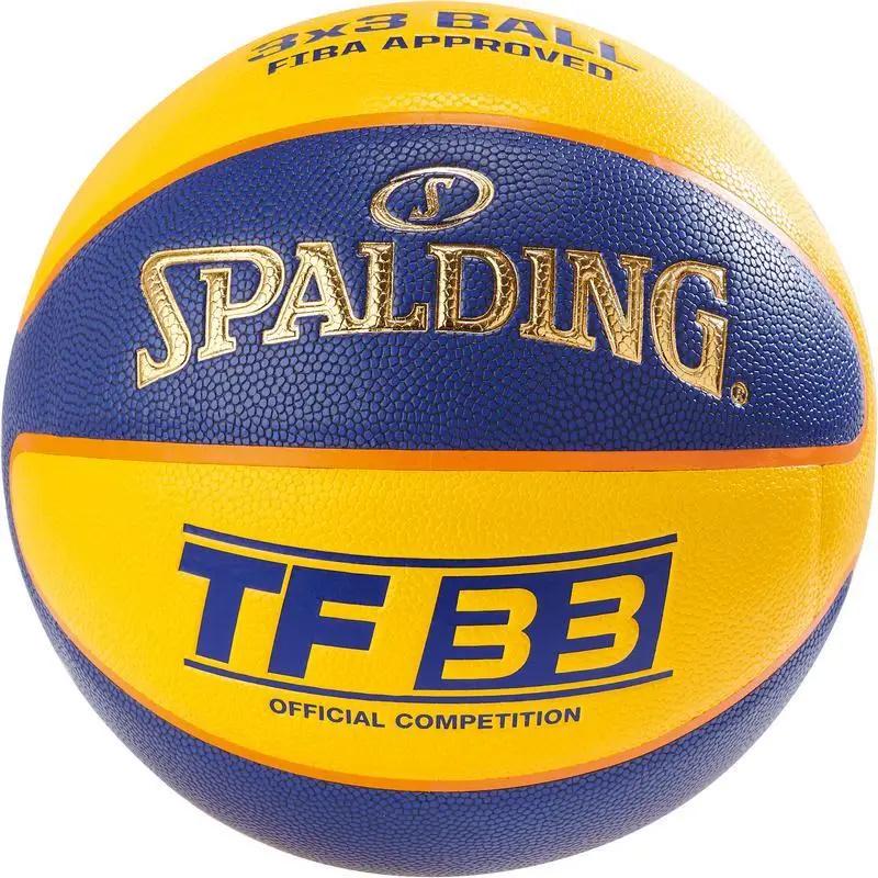 М'яч баскетбольний Spalding TF-33 IN/OUT FIBA Size 6 3001565000016 - фото 1