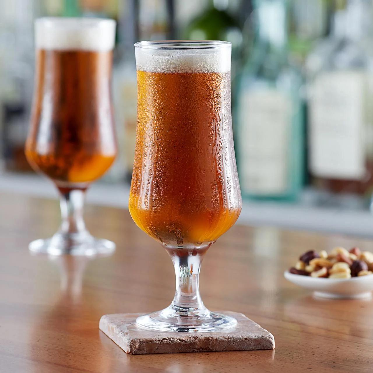 Набор бокалов для пива Pasabahce Tulipe 6 шт. 370 мл - фото 2 Набор бокалов для пива Pasabahce Tulipe 6 шт. 370 мл - фото 2