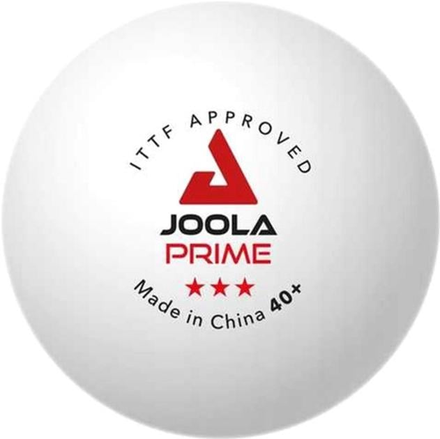 Мячики для настольного тенниса Joola Prime 40+ 6 шт. Белый (930814)
