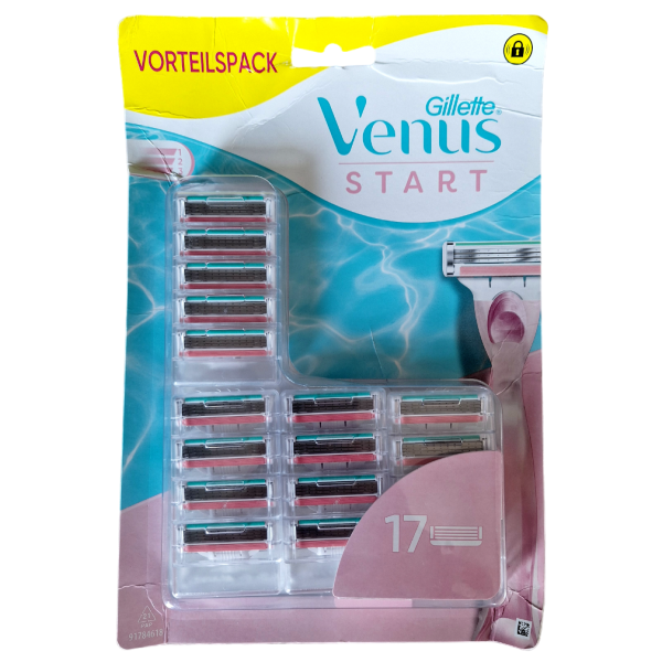 Картриджи для бритья сменные женские GILLETTE Venus Start 17 шт.