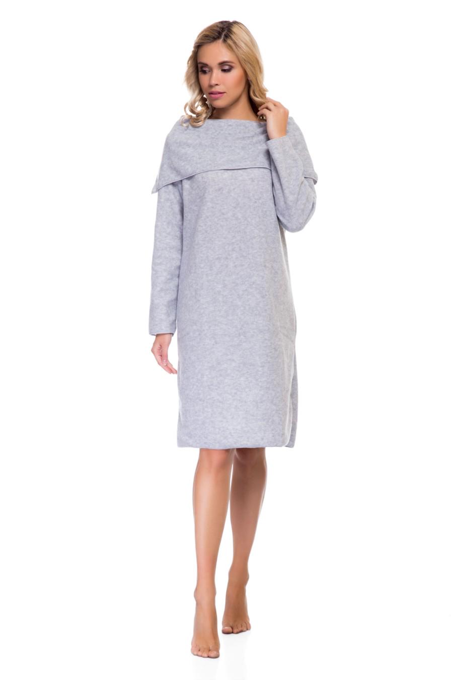 Платье Doremi р. 42/S Серый (Gridgio mel/48535) - фото 2 Платье Doremi р. 42/S Серый (Gridgio mel/48535) - фото 2