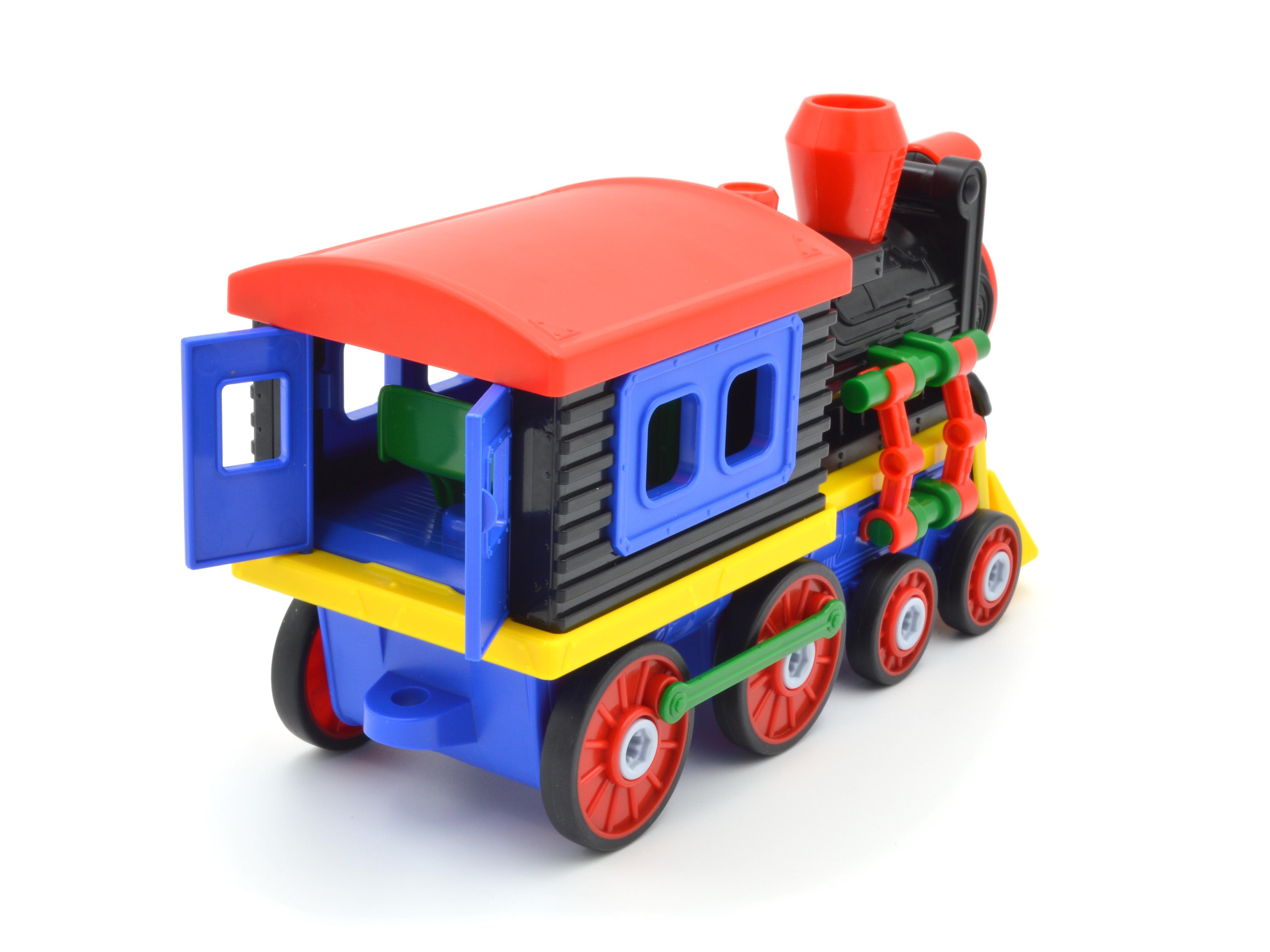 Конструктор 1371 Паровоз (1371) - фото 4 Конструктор 1371 Паровоз (1371) - фото 4