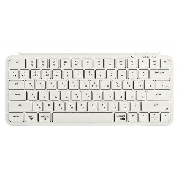 Клавиатура Keychron B1 Pro USB/WL/BT ivory White (B1P-K8-UA)