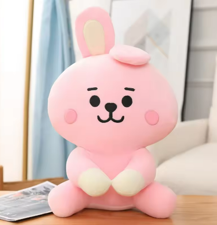 Мягкая игрушка Заяц Куки BT21 BTS 24 cм (2658657171)