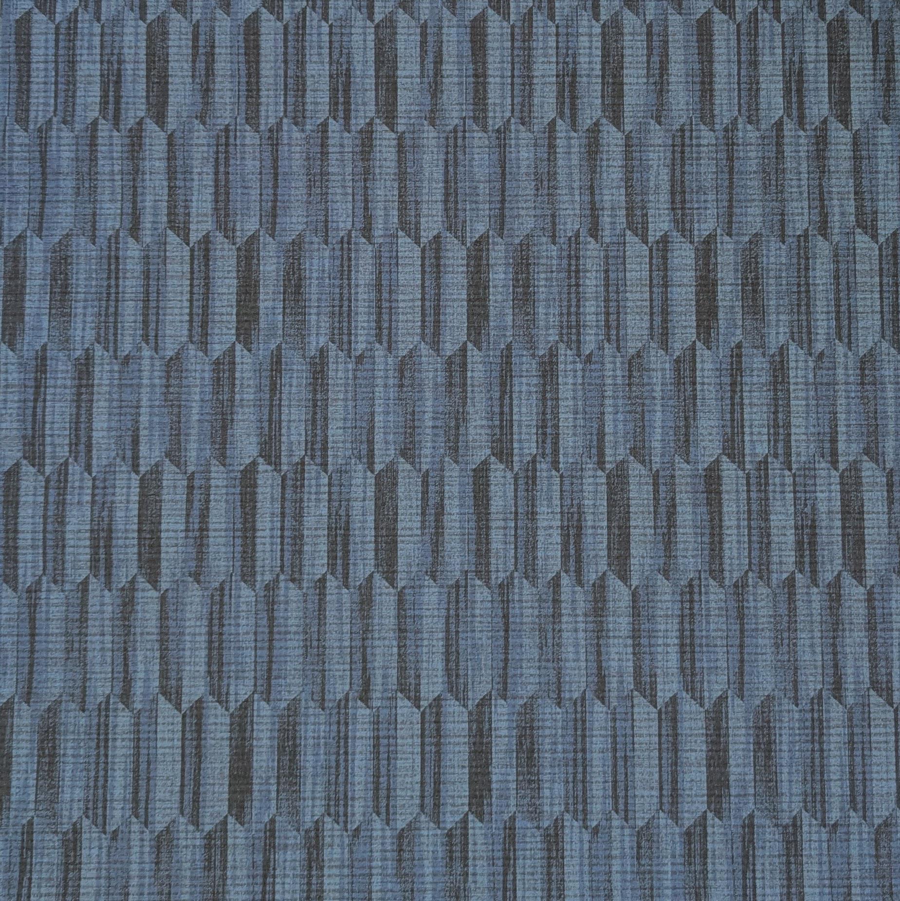 Обои виниловые Decoprint Sphere SE20581 Узор на флизелиновой основе 53 см Синий (31119820)