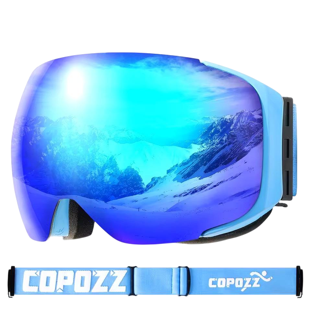 Маска для лыж и сноуборда Copozz GOG-2181 Anti-Fog Ski Unisex Blue (GOG-2181-BL)