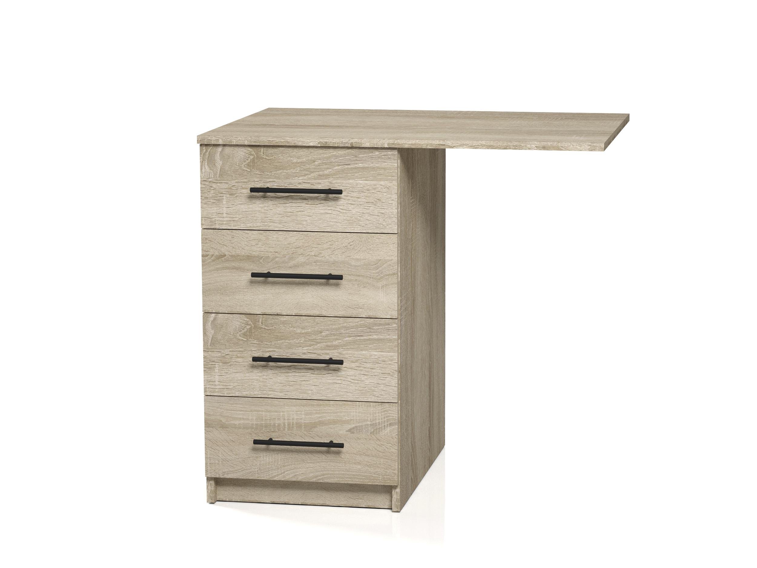 Тумба приставная Orange-Line ОП-404+302 Orange-Line Дуб сонома (404420)