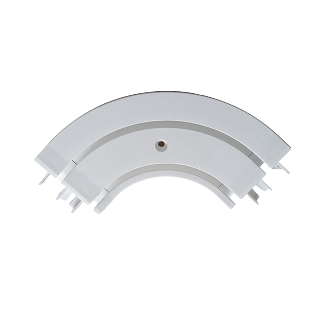Поворот зовнішній EURO CONCEPT КС-2 до стельового карнизу Білий (26024297) Поворот зовнішній EURO CONCEPT КС-2 до стельового карнизу Білий (26024297)