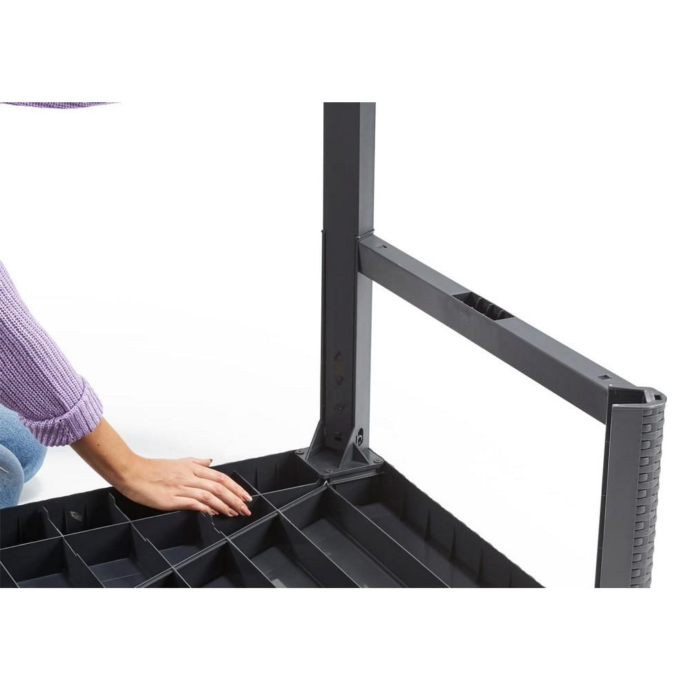 Стол садовый Keter Lyon Графитовый (232300) - фото 6 Стол садовый Keter Lyon Графитовый (232300) - фото 6