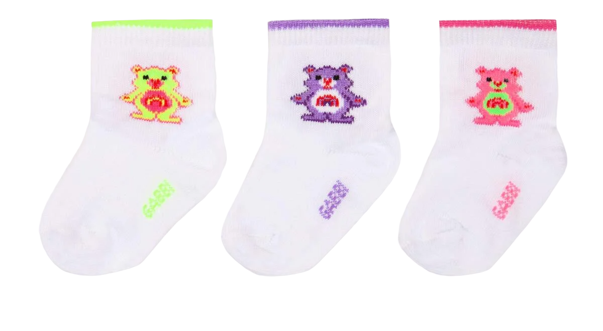 Носки детские хлопковые демисезонные для девочек Gabbi NSD-200 р. 10-12 6 пар (90200)