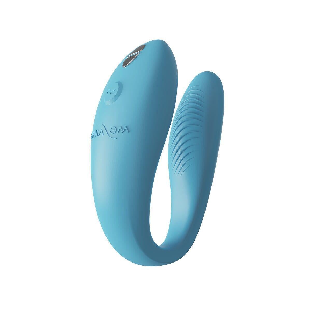 Вибратор для пар We-Vibe Sync GO тревел-кейс Turquoise (SX0528)