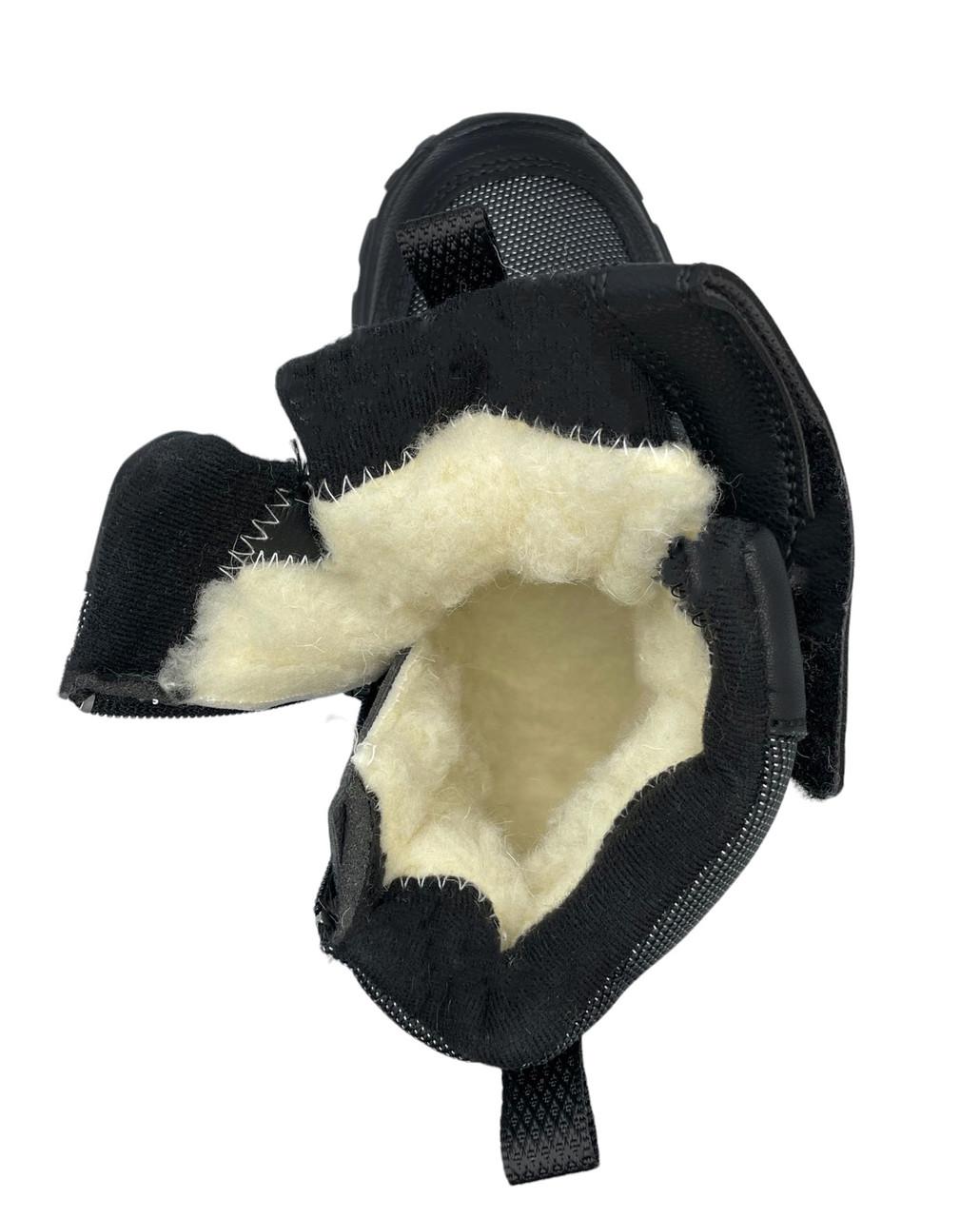 Ботинки зимние для мальчиков W.niko XJ701-1/32 р. 32 Черный - фото 2