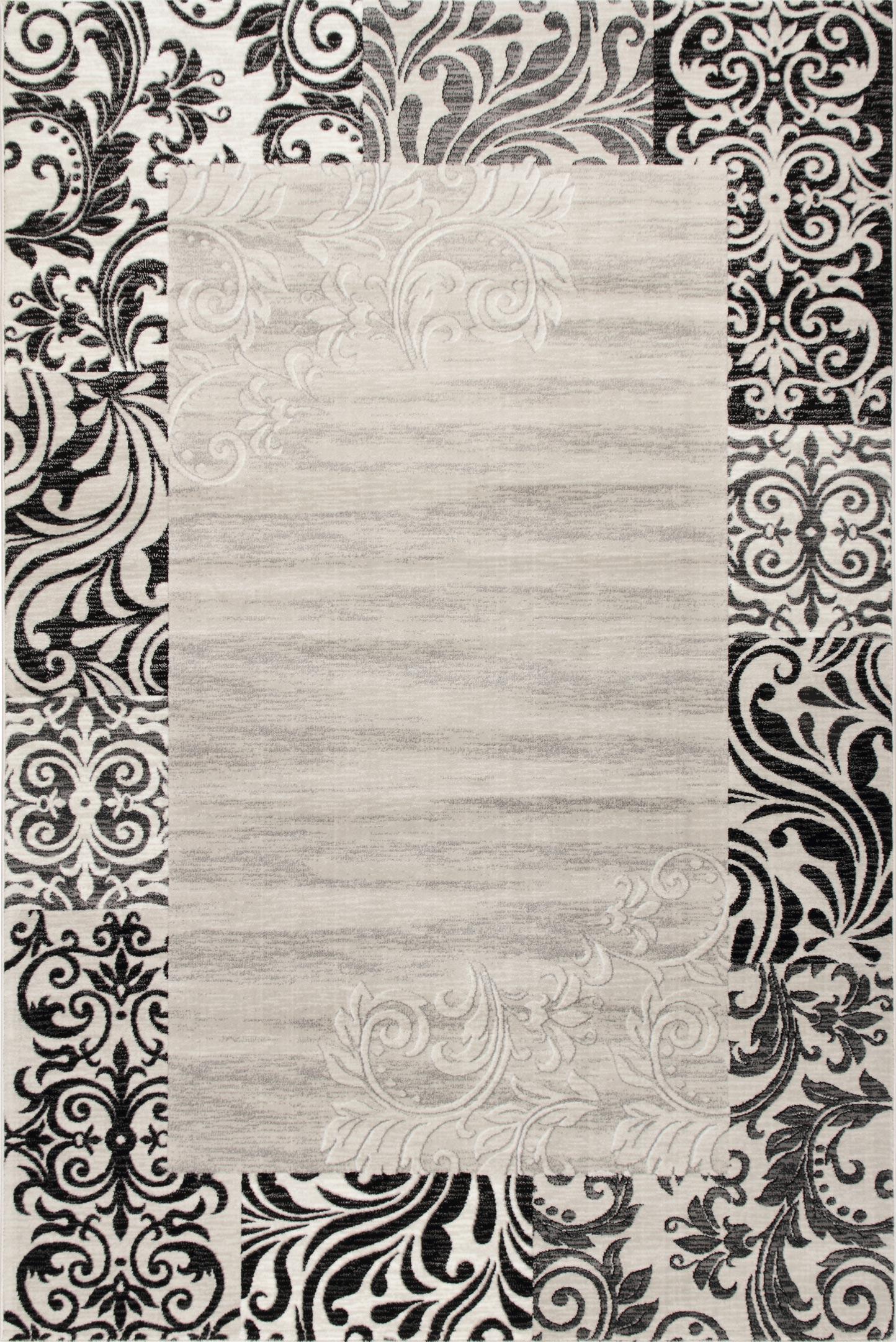 Ковер Karat Sonata 22014/160 1,2x1,7 м прямоугольный Серый/Черный (00-00007600) Ковер Karat Sonata 22014/160 1,2x1,7 м прямоугольный Серый/Черный (00-00007600)