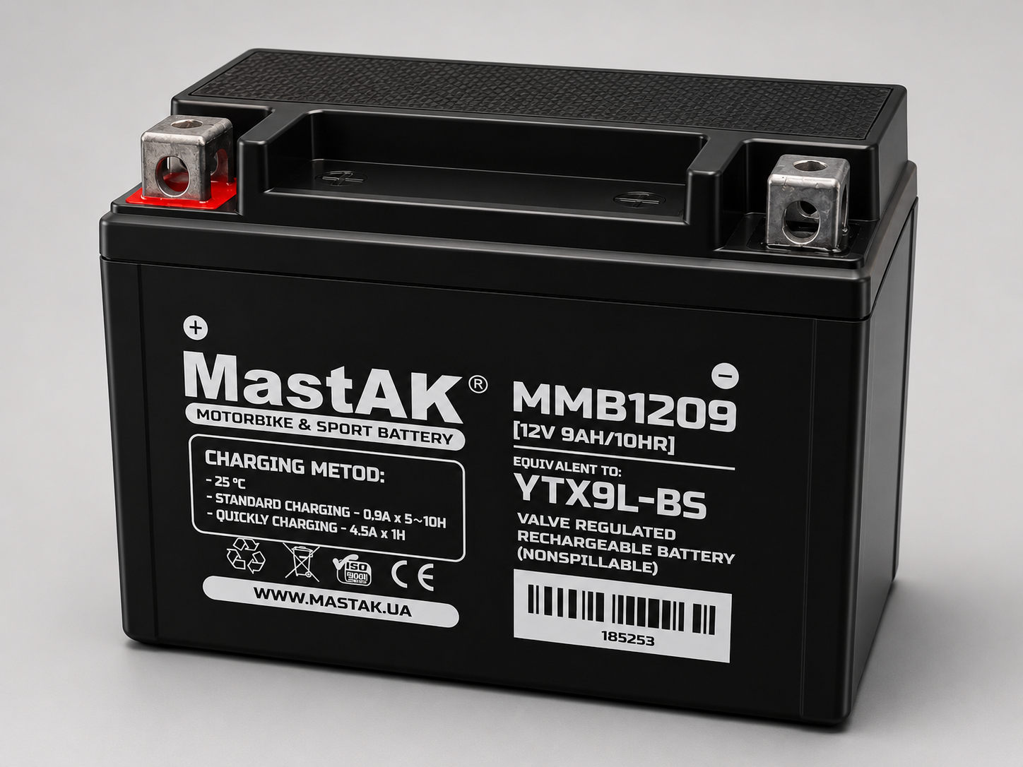 Аккумулятор МastAK MMB1209 12V 9Ah (185253)