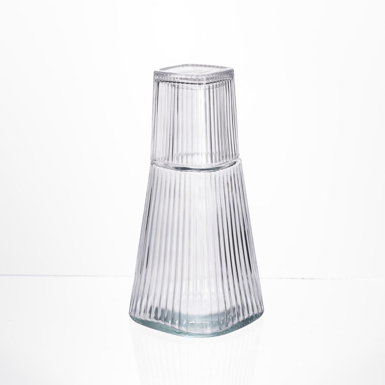 Кувшин 1 л со стаканом 1 шт. по 200 мл Прозрачный (HP-19-PYF-1) - фото 3