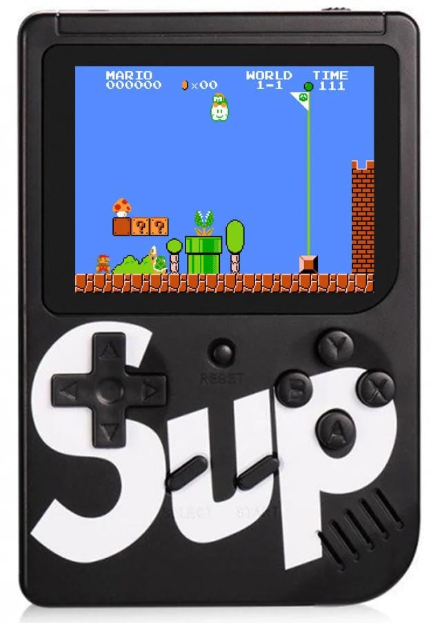 Ретро игровая приставка Game Box sup 400 игр в 1/джойстик Black - фото 2