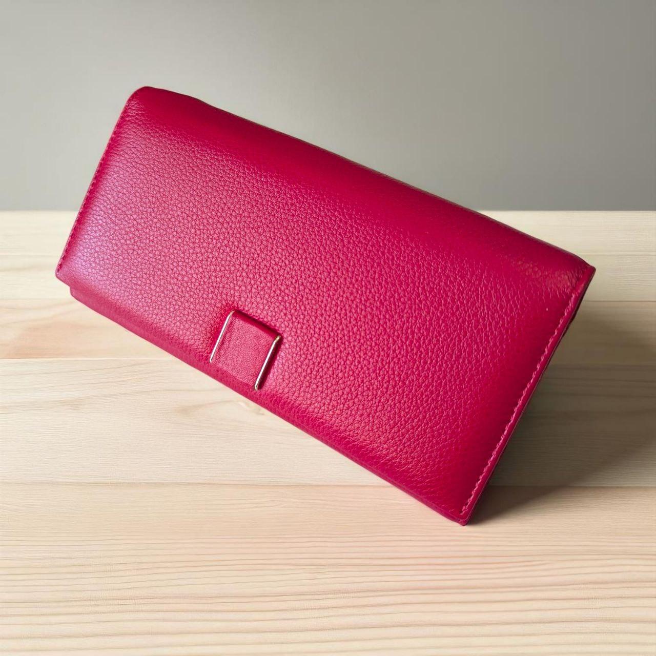 Кошелек кожаный на магните с застежкой для монет Ivorx zs005 19х9,5 см Красный (zs005) Кошелек кожаный на магните с застежкой для монет Ivorx zs005 19х9,5 см Красный (zs005)