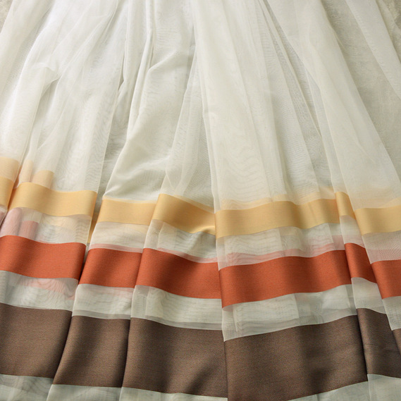 Тюль сітка IDEIA Вальтер V-107 2,9 м набивна Терракот (2200003953428)