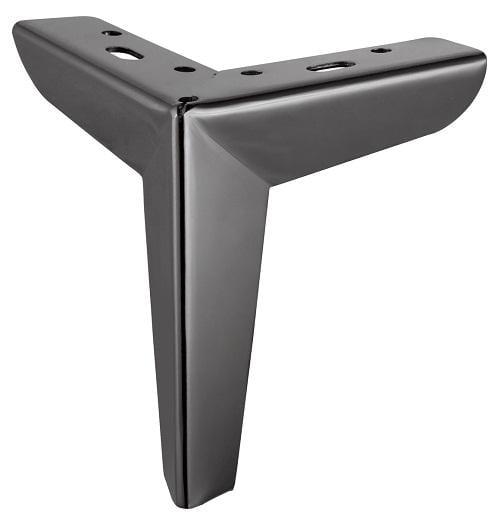 Ножка мебельная B 301 Sigma 155 мм Черный матовый (29596182)