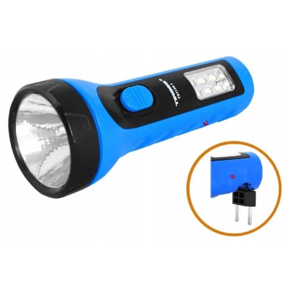 Ліхтар акумуляторний Tiross TS-1138 LED 3 Вт із зарядним пристроєм (2079860944) - фото 3 Ліхтар акумуляторний Tiross TS-1138 LED 3 Вт із зарядним пристроєм (2079860944) - фото 3