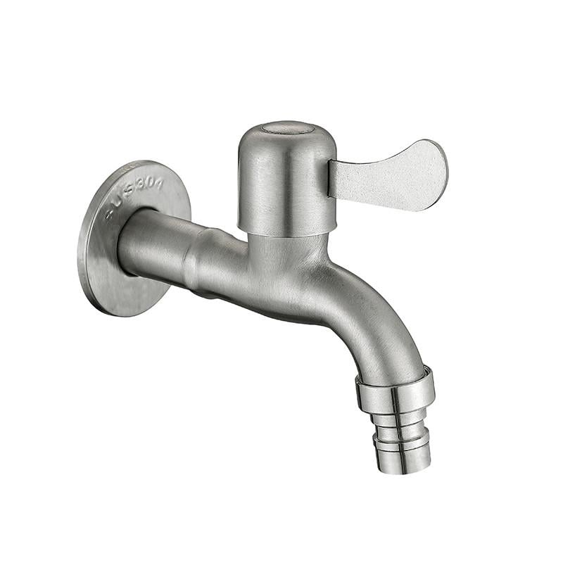 Кран для холодної води MIXXUS BIB-03 1/2 з нержавіючої сталі (MI6121) Кран для холодної води MIXXUS BIB-03 1/2 з нержавіючої сталі (MI6121)