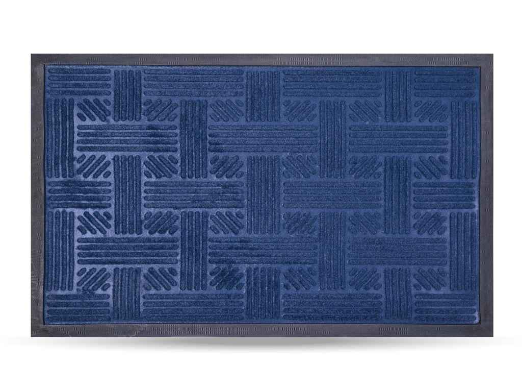 Килимок придверний Dariana MX 45x75 см Темно-синій (1064110)