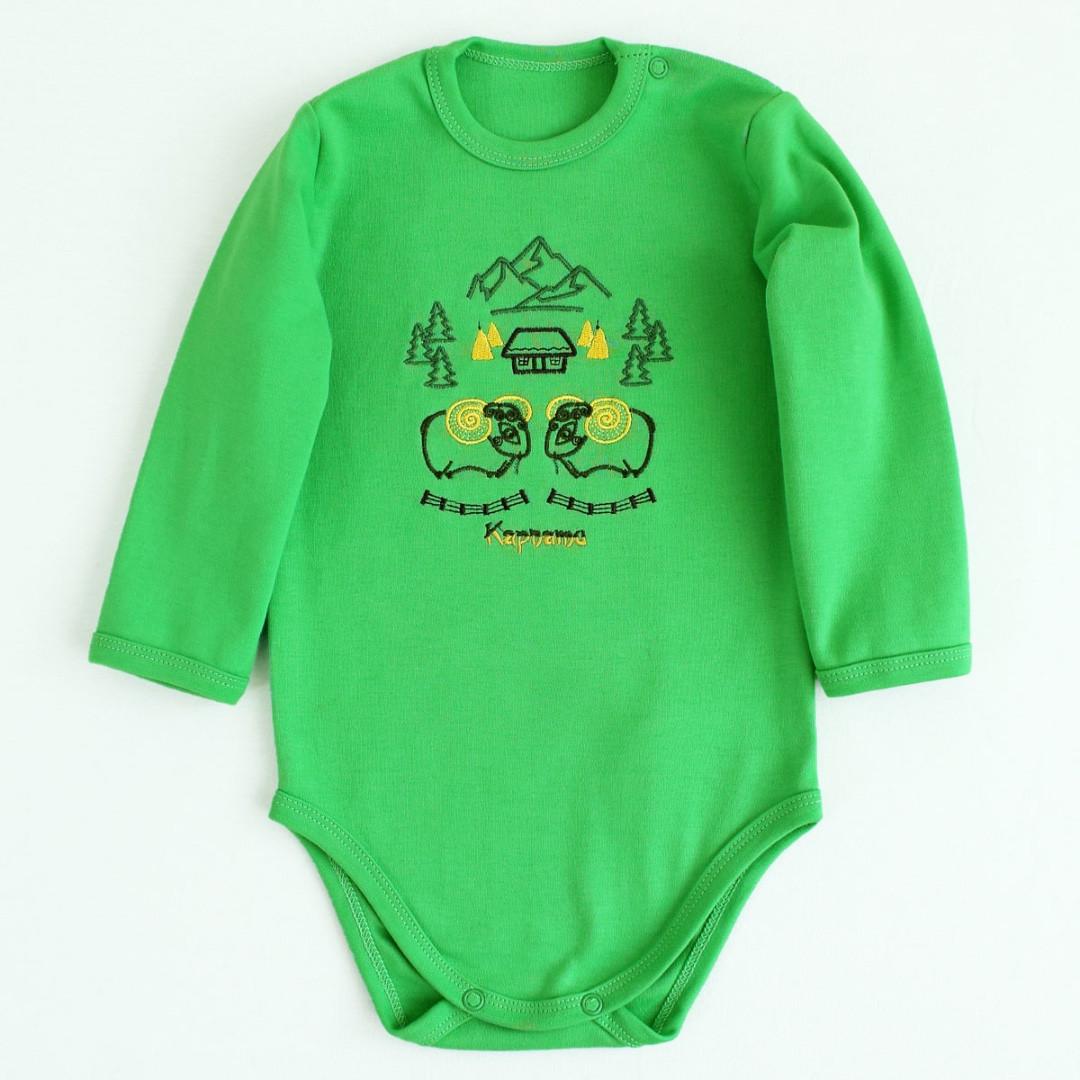 Боди с этнической вышивкой Карпаты 80 см 12 мес (2134436023)