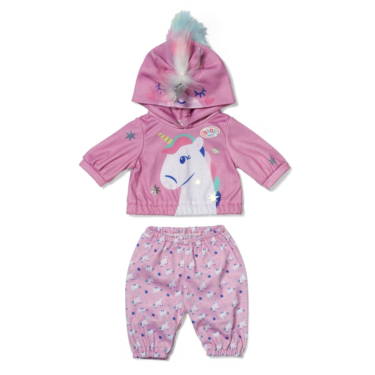 Набор одежды для куклы Baby Born Костюмчик Единорога 43 см Разноцветный (AA12346333)