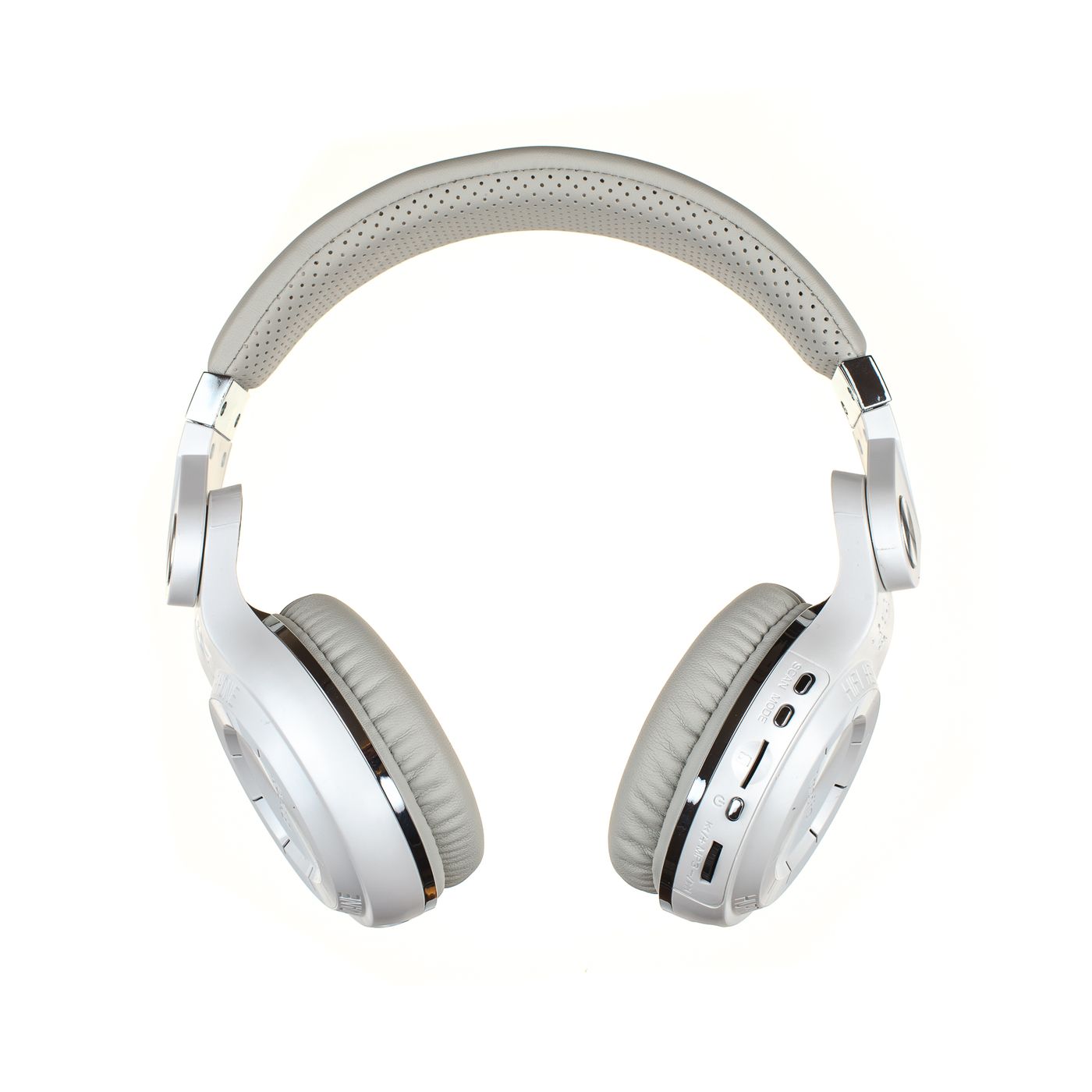 Навушники бездротові Bluedio T2 Plus з вбудованим радіо Білий (29) - фото 2 Навушники бездротові Bluedio T2 Plus з вбудованим радіо Білий (29) - фото 2