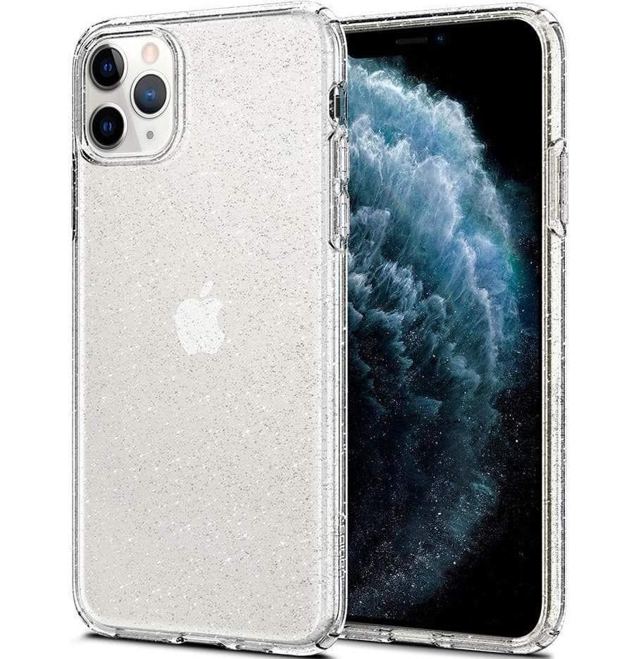 Прозрачный чехол-накладка Spigen Ultra Hybrid Case for iPhone 11 Pro, Glitter (077CS27229)