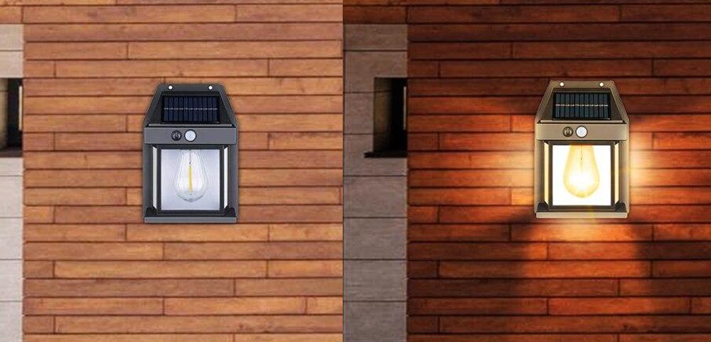 Уличный светильник SOLAR WALL LAMP ВK-888 на солнечной батарее с датчиком движения (234573336) - фото 7 Уличный светильник SOLAR WALL LAMP ВK-888 на солнечной батарее с датчиком движения (234573336) - фото 7