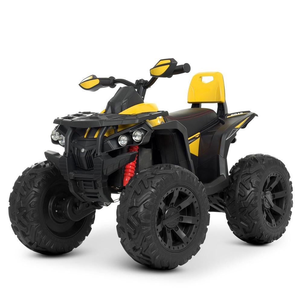 Детский электроквадроцикл Bambi 180W 4WD M 4795EBLR Желтый (534433481)