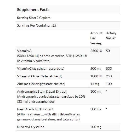 Натуральна добавка для імунітету Bluebonnet Nutrition Targeted Choice Wellness Support 30 Caplets - фото 5