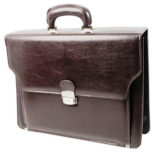 Портфель деловой из искусственной кожи JPB Коричневый (super287_TE-69 brown)