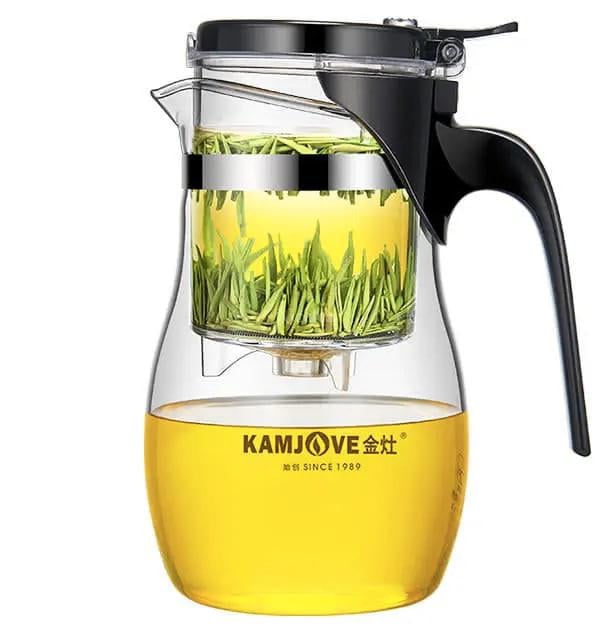 Чайник заварювальний з кнопкою Kamjove TP-767 600 мл