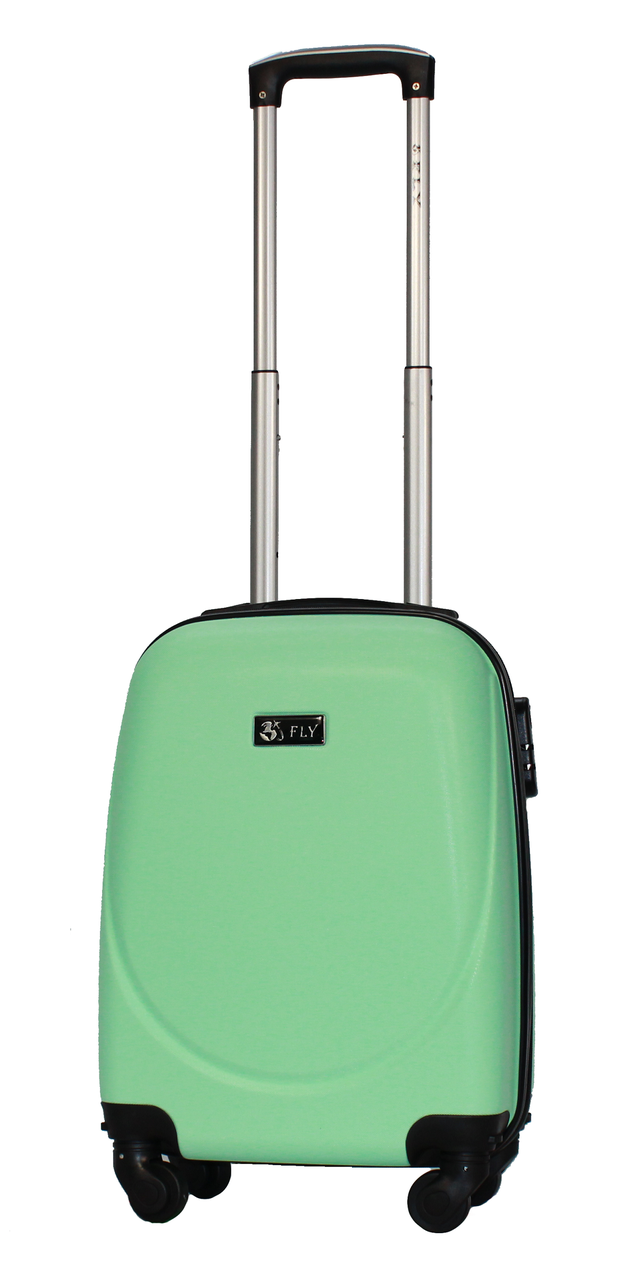 Чемодан пластиковый Fly 310 XS мини ручная кладь на 4 колесах Мятный (CEKRBFL310XM4MYT) - фото 2