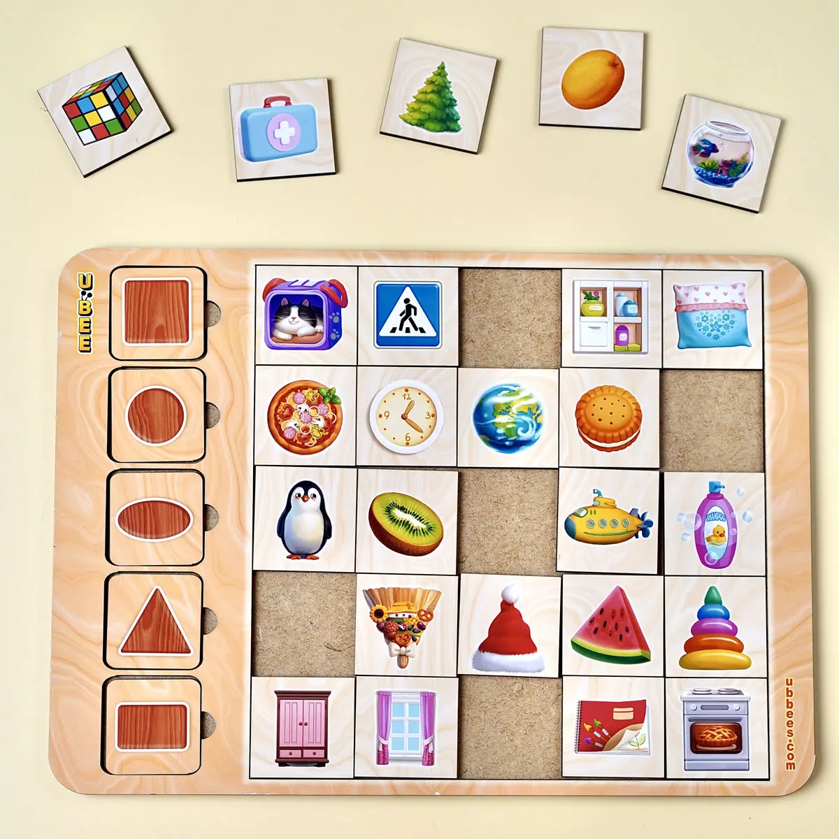 Гра сортер Асоціації геометричні фігури (2478401351) - фото 3 Гра сортер Асоціації геометричні фігури (2478401351) - фото 3