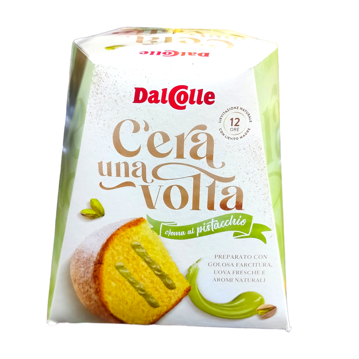 Панеттоне Dalcolle з фісташковим кремом 750 г (00909)