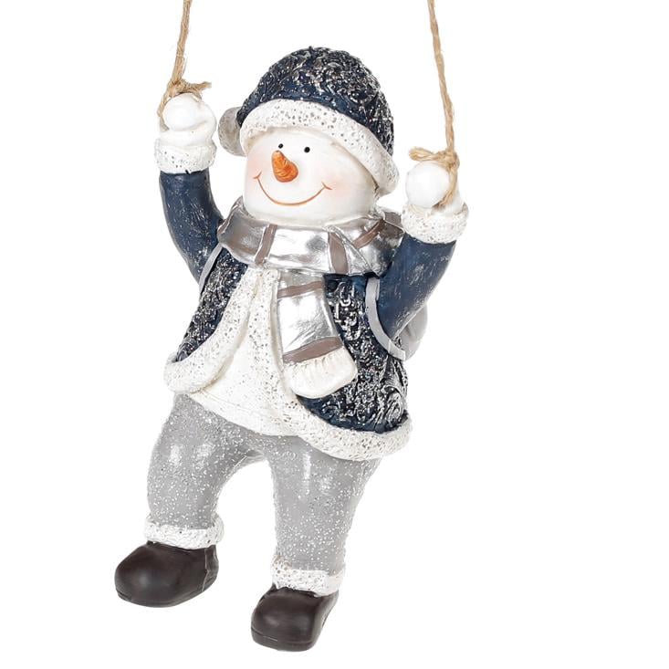 Фигурка-подвеска BonaDi Снеговик (218-907)