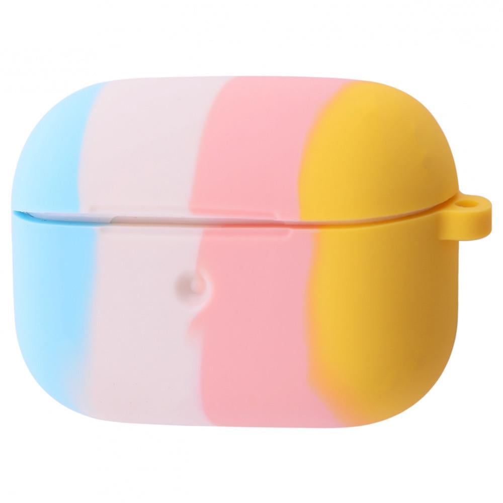 Силіконовий чохол для навушників Rainbow Silicone Case for AirPods Pro, Yellow