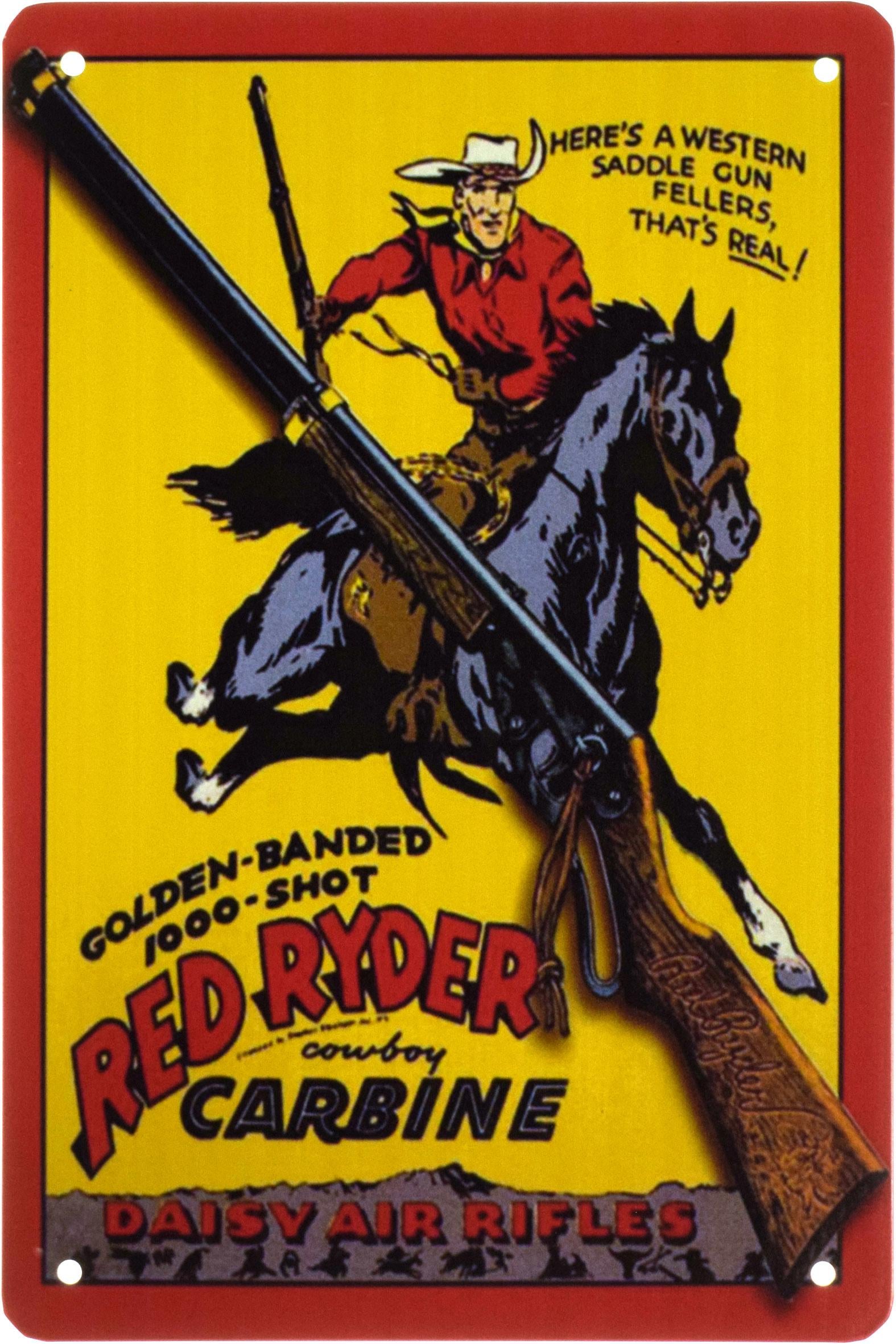 Металева табличка Red Ryder Carabine 20x30 см