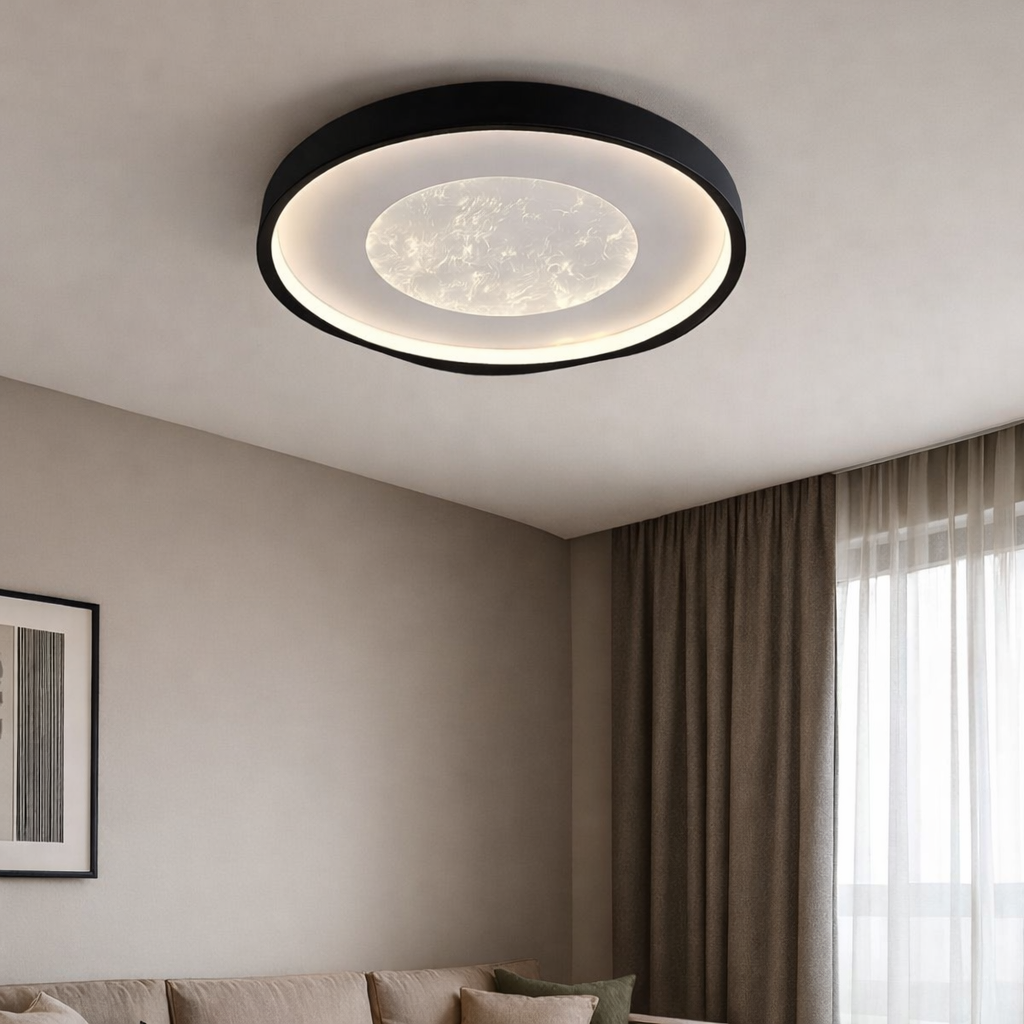 Стельовий світильник світлодіодний BESMA Marble A3092-500 BK/WH 100W (f8640e09)